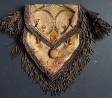 Beau sac en passementerie 19e