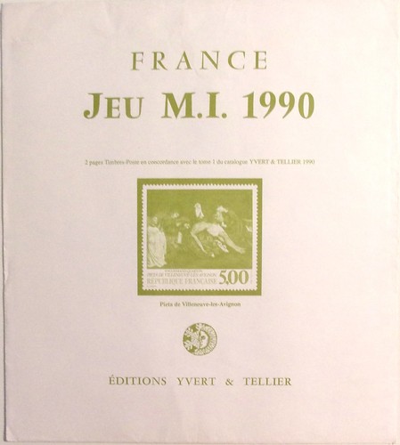 Yvert tellier jeu - jeu, france