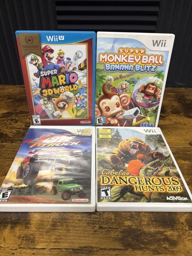 Nintendo wii game lot super - nintendo,