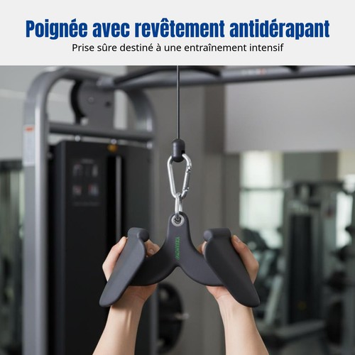 Poignée tirage épaules