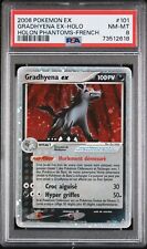 Carte Pokemon Grahyena Gradhyena EX / Bloc EX Fantomes Holon / PSA 8 FR