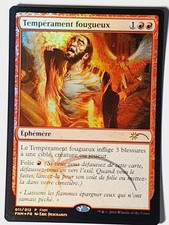 Tempérament fougueux Fiery