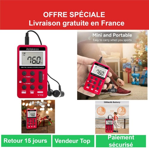 Retekess v112 mini radio - mini,