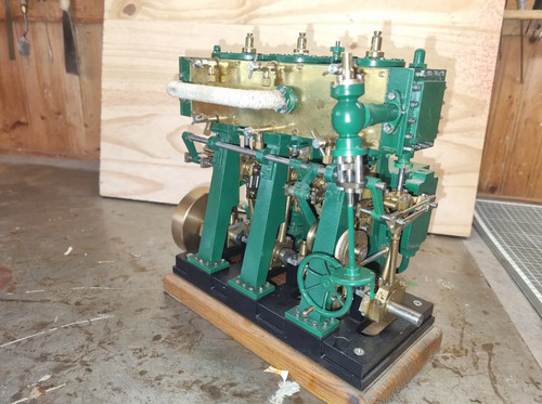 Moteur vapeur vive - à,