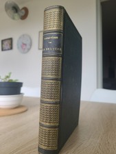 La Bruyère – Les Caractères – Livre ancien 1864 illustré cuir