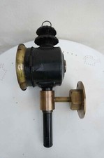 Lanterne de fiacre ou calèche sur applique laiton vintage