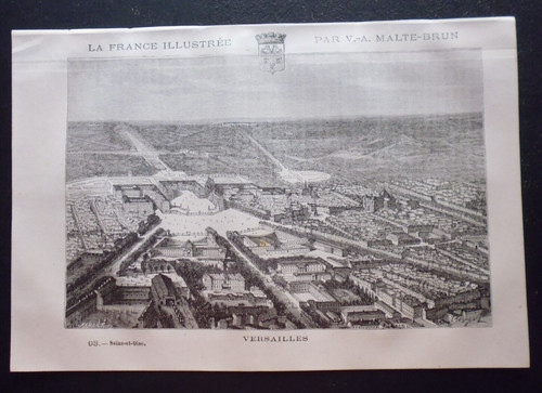 Gravure 1883 france - :1883:la,