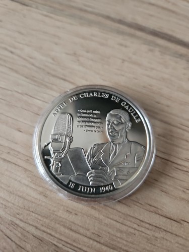 Medaille charles gaulle - charles,