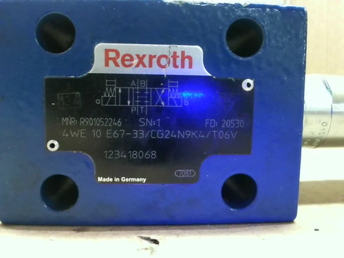 Vanne hydraulique rexroth - vanne,