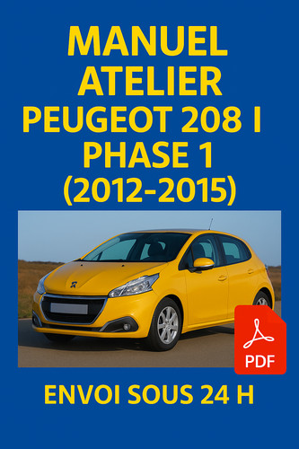 Manuel atelier peugeot 208 - manuel,