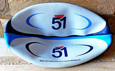 Ballon rugby publicitaire PASTIS 51 - Pas RICARD