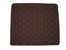 Matelassé Cuir artificiel MARRON Tapis coffre pour Mercedes ML W163 1997-2005