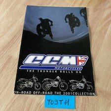 CCM 604 2001 Trail Roadster Super Moto  brochure catalogue prospectus