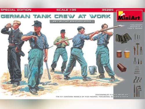 Miniart equipe mécaniciens - de,