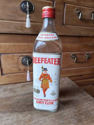 Rare ancienne bouteille gin - rare,