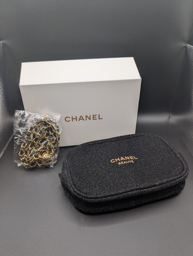 Chanel pochette noire brillant - chanel,