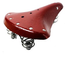 SELLE RETRO MARRON MODÈLE