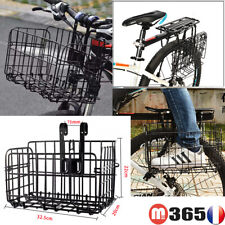 panier velo avant ou arrière panier repliable corbeille vélo pratique à courses