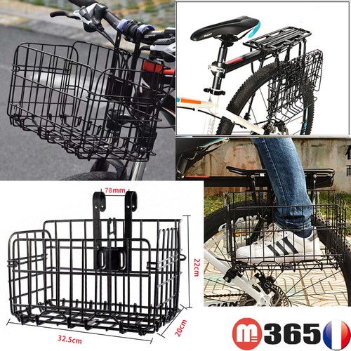 Panier velo avant - velo, arrière