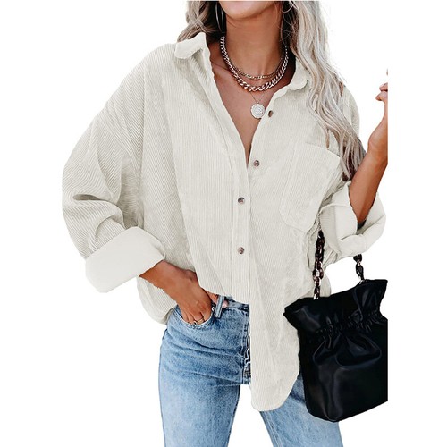 Veste chemise velours - veste, en