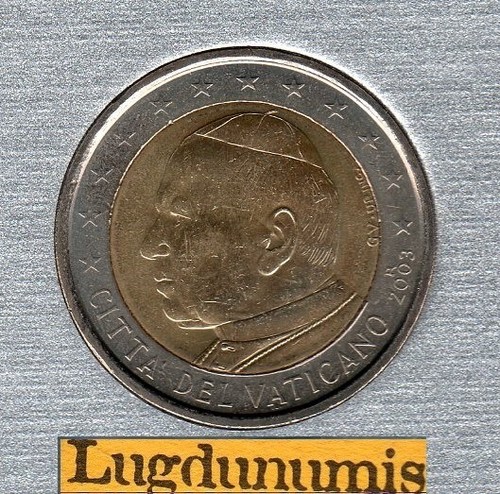 Vatican 2003 euro jean - 2003, 2