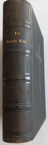 Sainte bible lemaistre de - la,