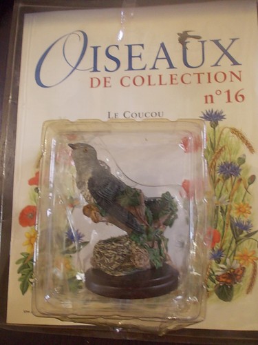 Coucou oiseau eaglemoss - oiseau,
