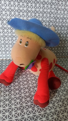 Peluche doudou vache - , azalee