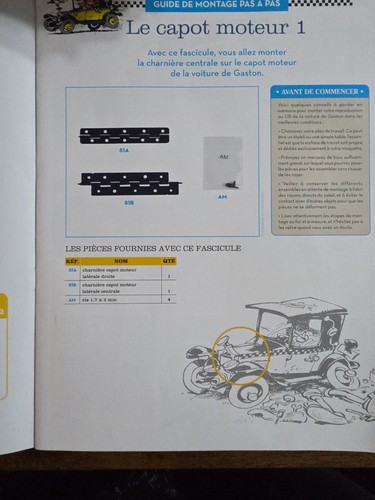 Construisez voiture de - la,