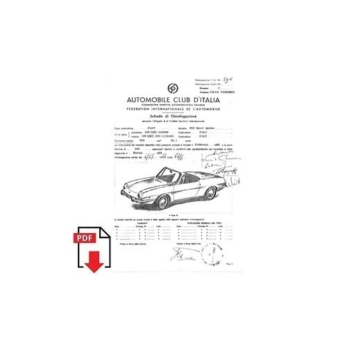 1968 fiat 850 sport spider - 1968,