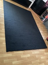 Tapis 100% Laine Noir - Marque