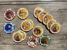 Lot Jetons Madagascar / Chat Potté / Shrek / Shark tale