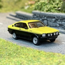 Opel Kadett C GTE, jaune noir