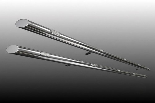 Chrome inox guidon - ",