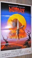 RAZORBACK ! russell mulcahy affiche cinema u.s 