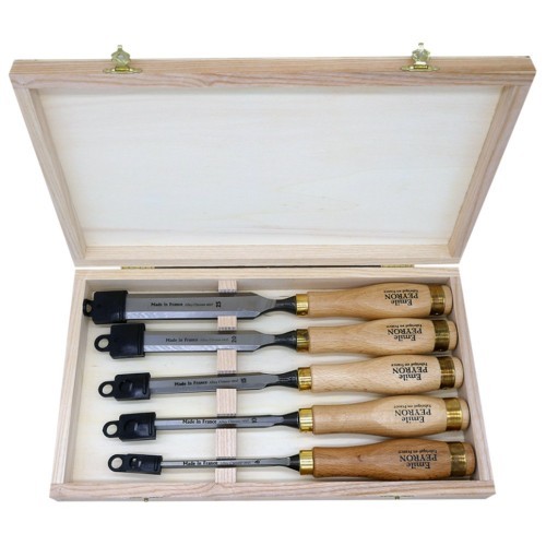 Coffret cinq ciseaux à - ciseaux,