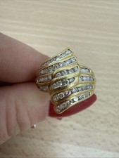 Bague Avec 52 Petit Diamant En