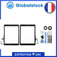 Vitre tactile pour iPad 5 9.7" (2017) Noir + outils