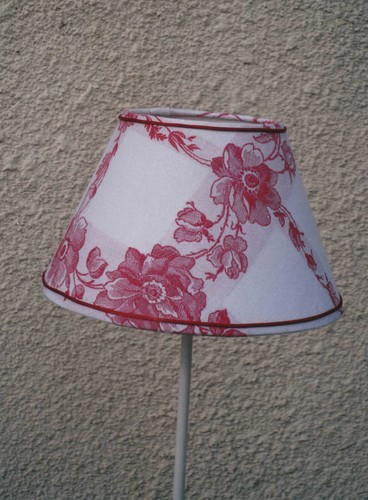 Abat jour fait main tissu - abat-jour, en
