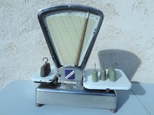 ancienne balance chromée LUTRANA épicerie boucherie 1960/70