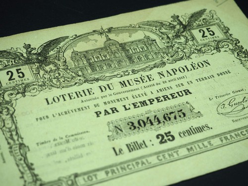 Loterie musee napoleon - loterie,