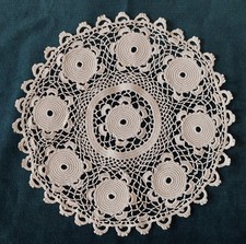 Napperon ancien crochet coton
