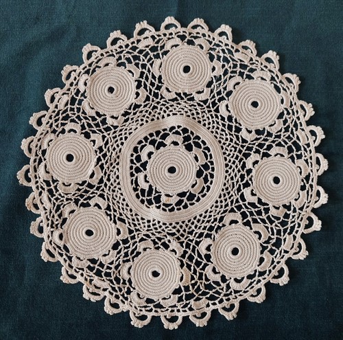 Napperon ancien crochet coton