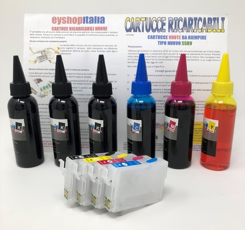 Kit cartouches rechargeables - cartouches,
