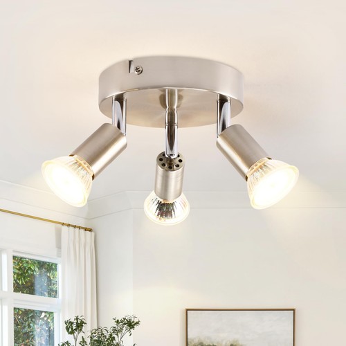 Plafonnier led spot gu10 - led, 3