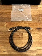 Câble HDMI vers Mini HDMI -2 Mètre -Noir -Câble TV HDMI -Plaqué Or -Parfait État