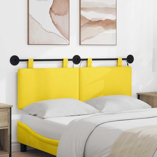Tête lit suspendue tissu - de,
