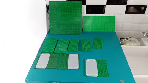 Lego lot plaques - lot, ancien