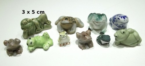 Lot figurines grenouille - de,