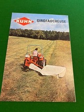 Notice publicitaire KUHM Giro Faucheuse GMD   - Non daté